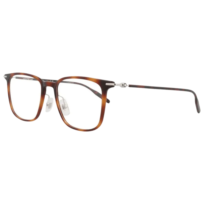 Montblanc MB0354O30015754004 Tortoiseshell Acetate Eyeglasses — Brown
