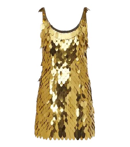 Sequined minidress