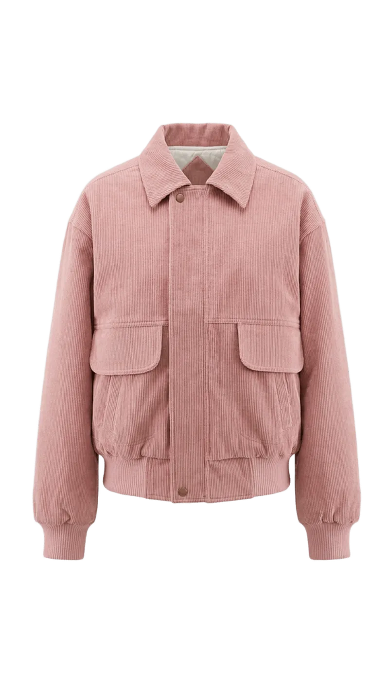 Dorian Corduroy Bomber Jacket