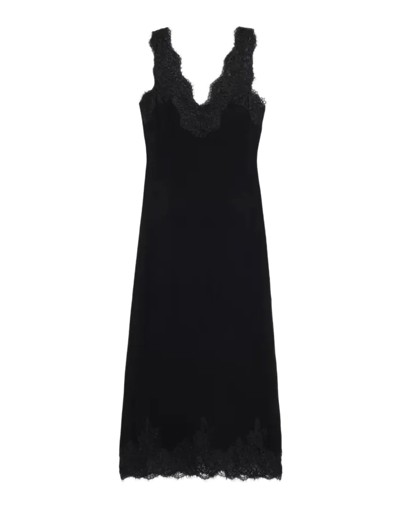 Zinnia Lace-Trim Maxi Dress