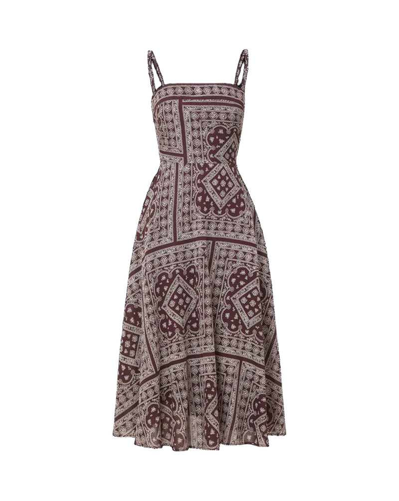 Kitt Bandana Midi Dress