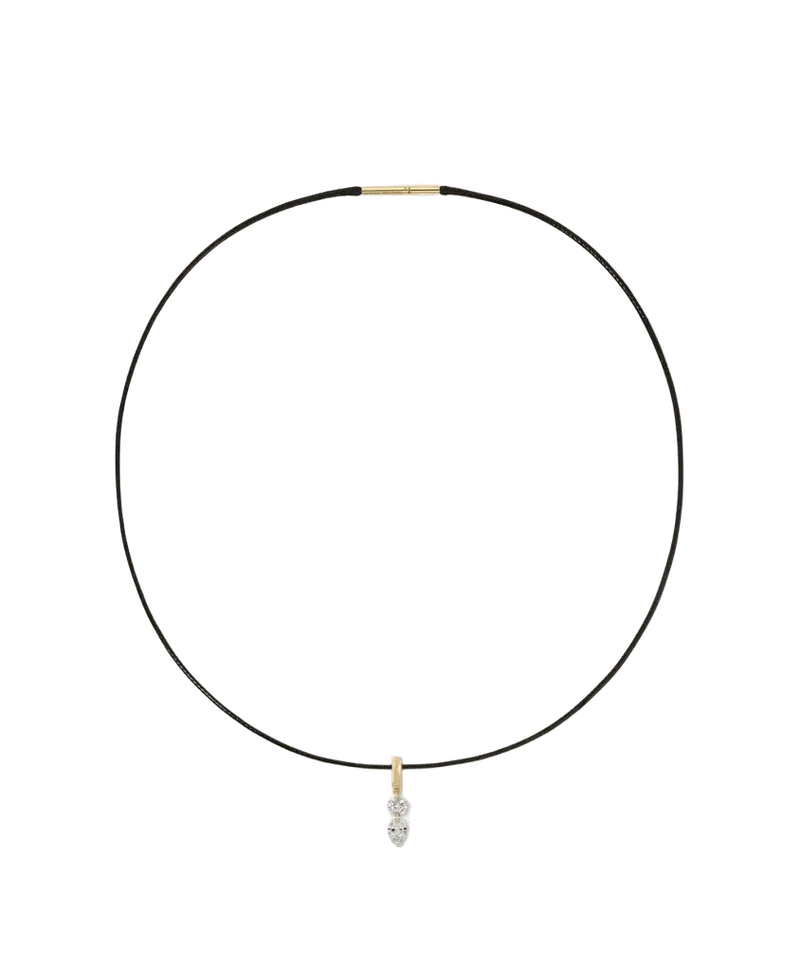Twinkle Diamond Mini Bead Cord Necklace