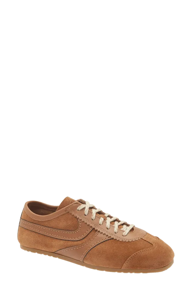 Suede Low Top Sneaker