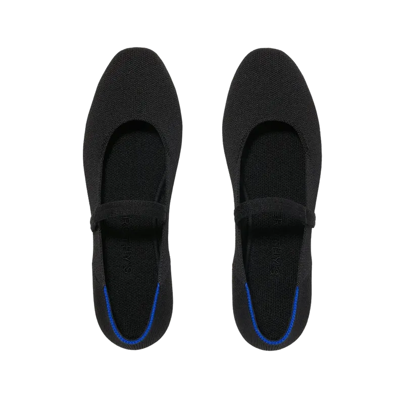 The Square Mary Jane - Black