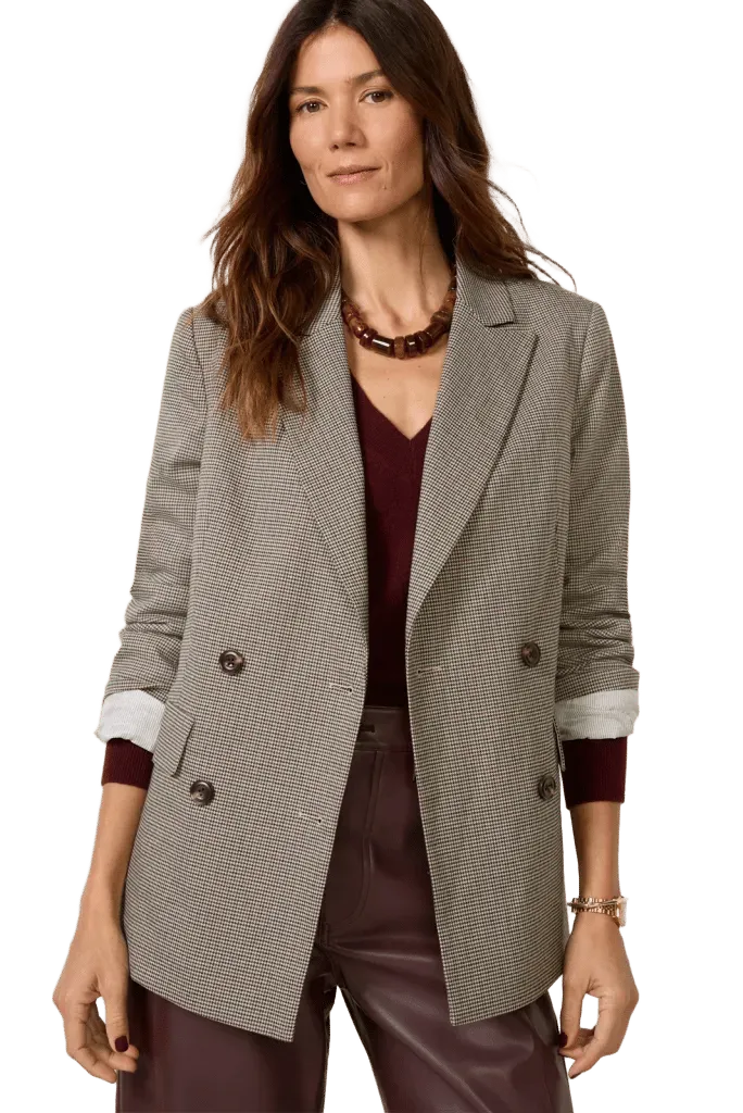 Fern Plaid Blazer