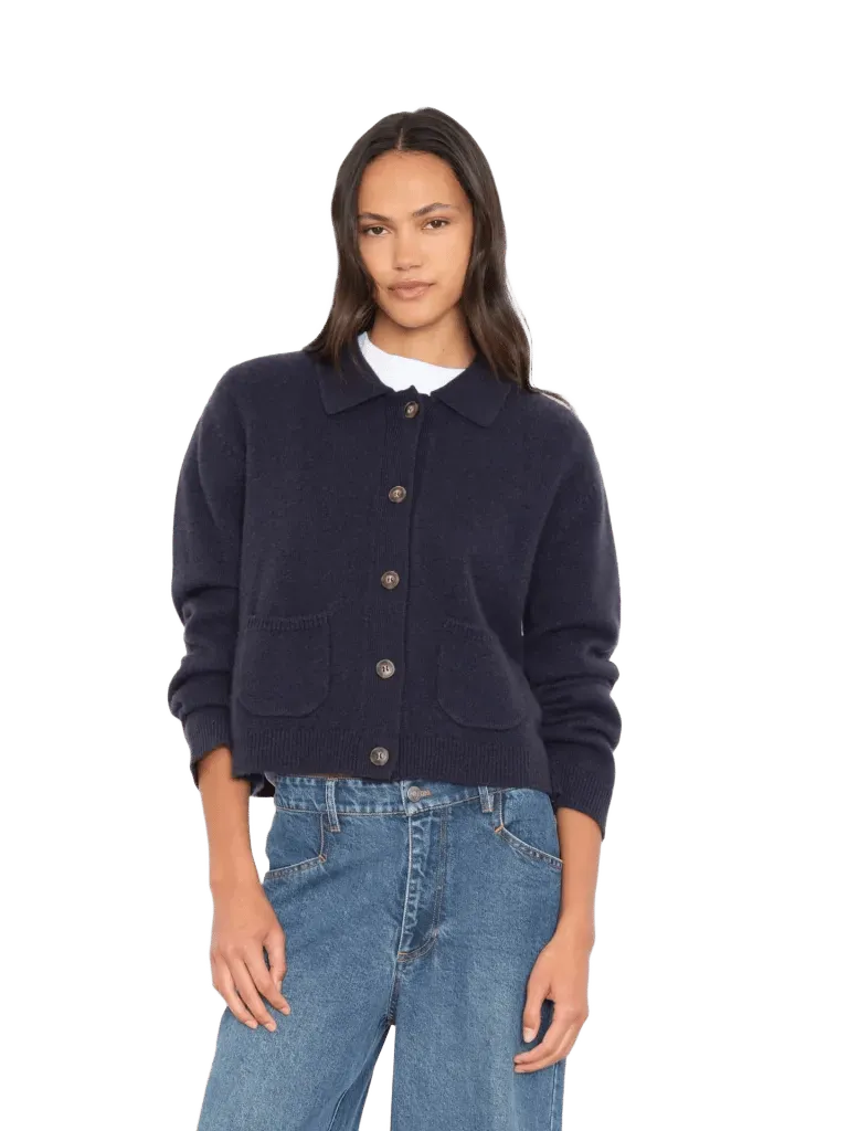 Midnight Blue Bevyn Cardigan