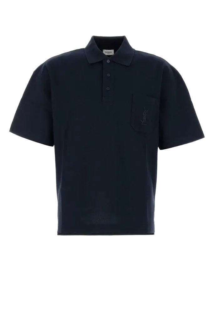 Saint Laurent Polo Polo — Navy