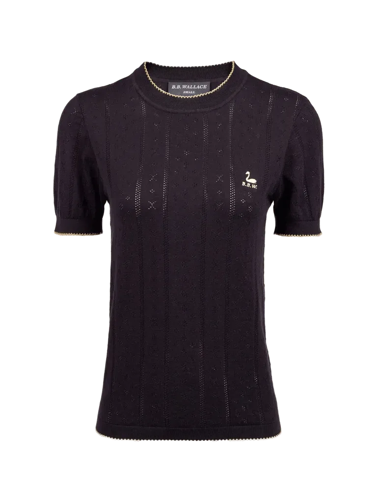 Women's Indiana Cotton Pointelle T-Shirt
