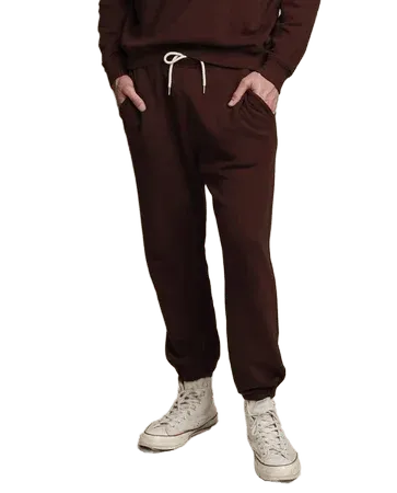 The Men's Stadium Sweatpant. Solid -- Driftwood