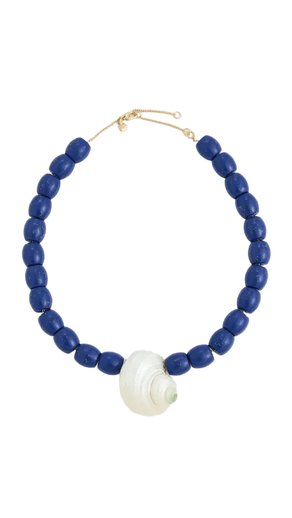 Oversized Shell Statement Necklace