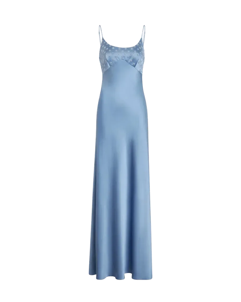Ophelia Dress in Shadow Blue