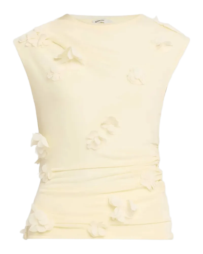 Tessa Floral Ruched Top