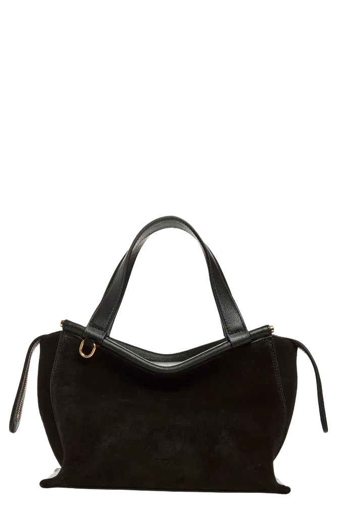 Wandler Ida Suede Top Handle Bag