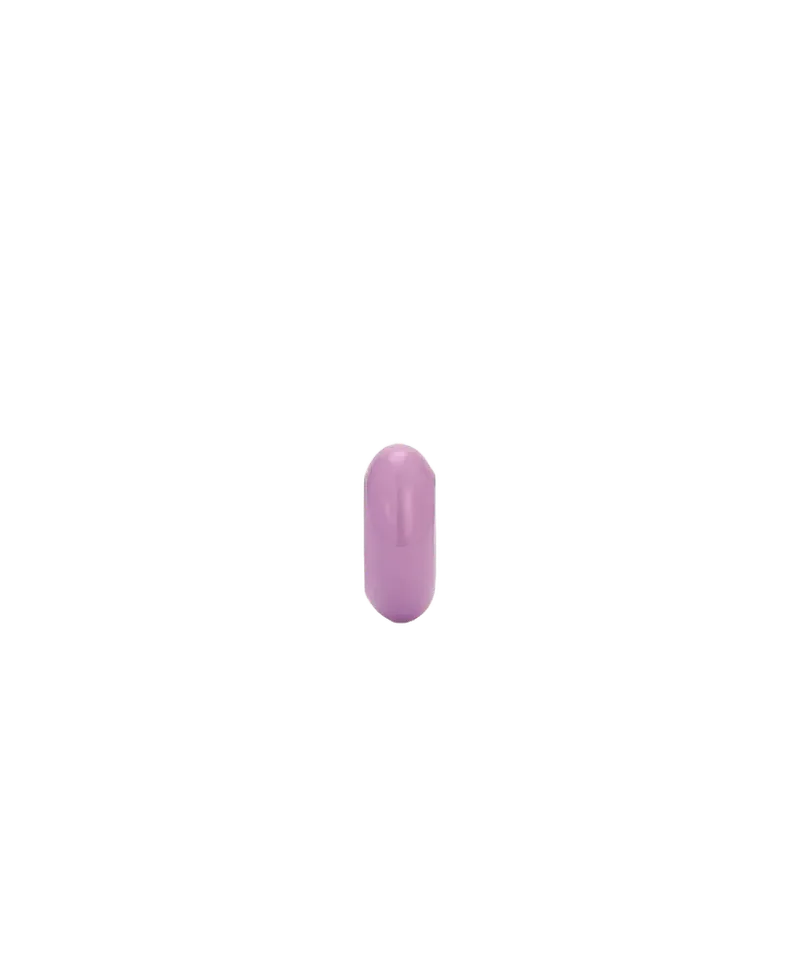Lavender Enamel Big Bead