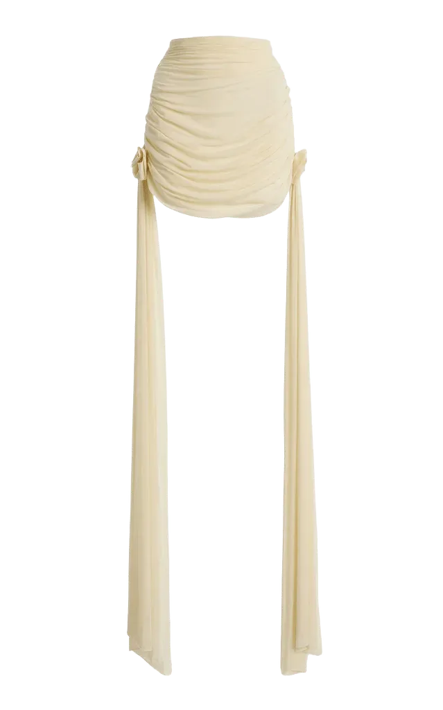 Eolia Ruched Jersey Bodysuit