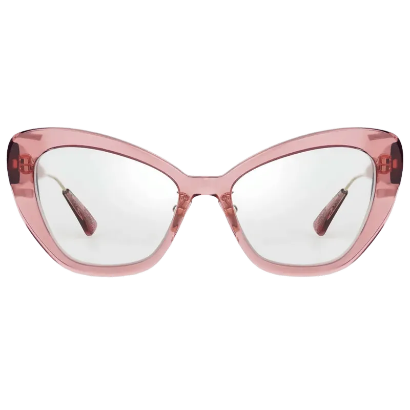 Bugatti 39RCRYRXAF Cat-Eye Acetate Eyeglasses — Pink