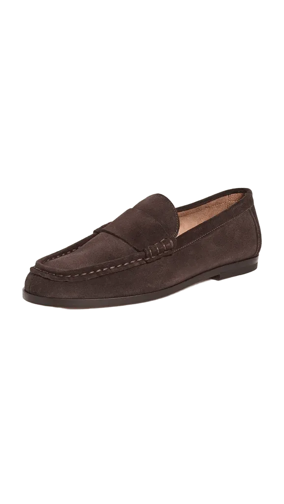 Suede Loafers
