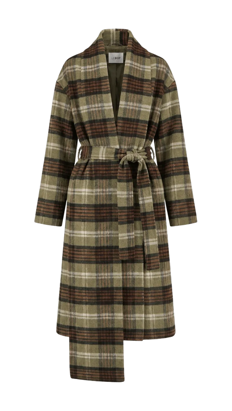 Ashley Long Scarf Coat