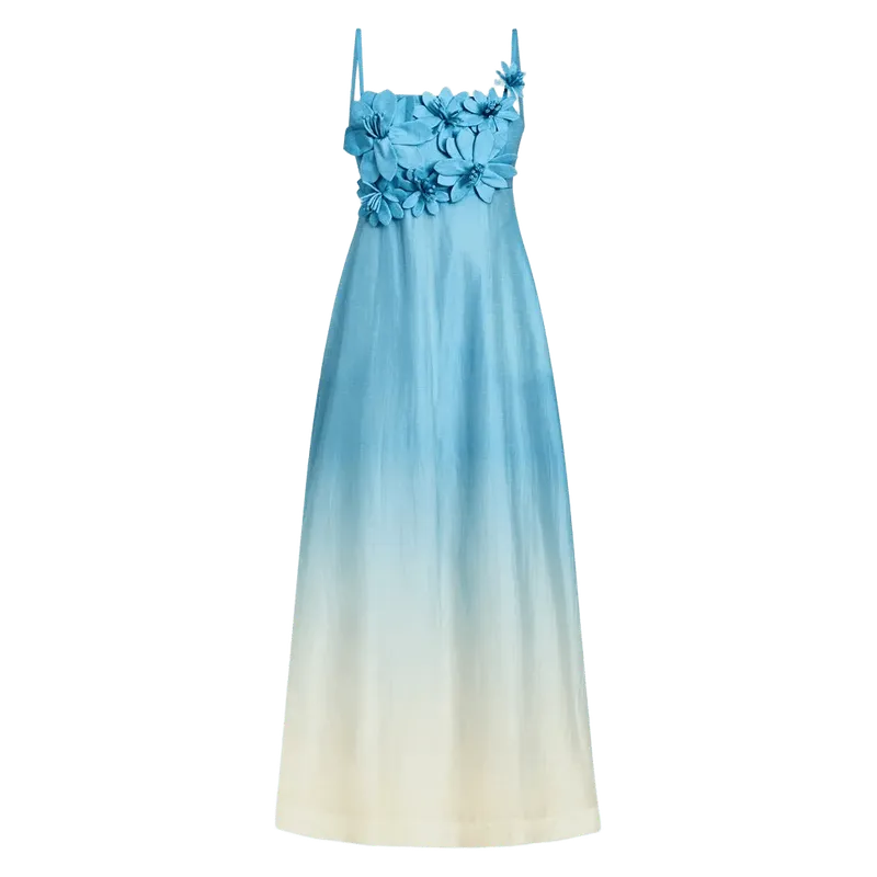 Esperanza Gown in Marina Ombré