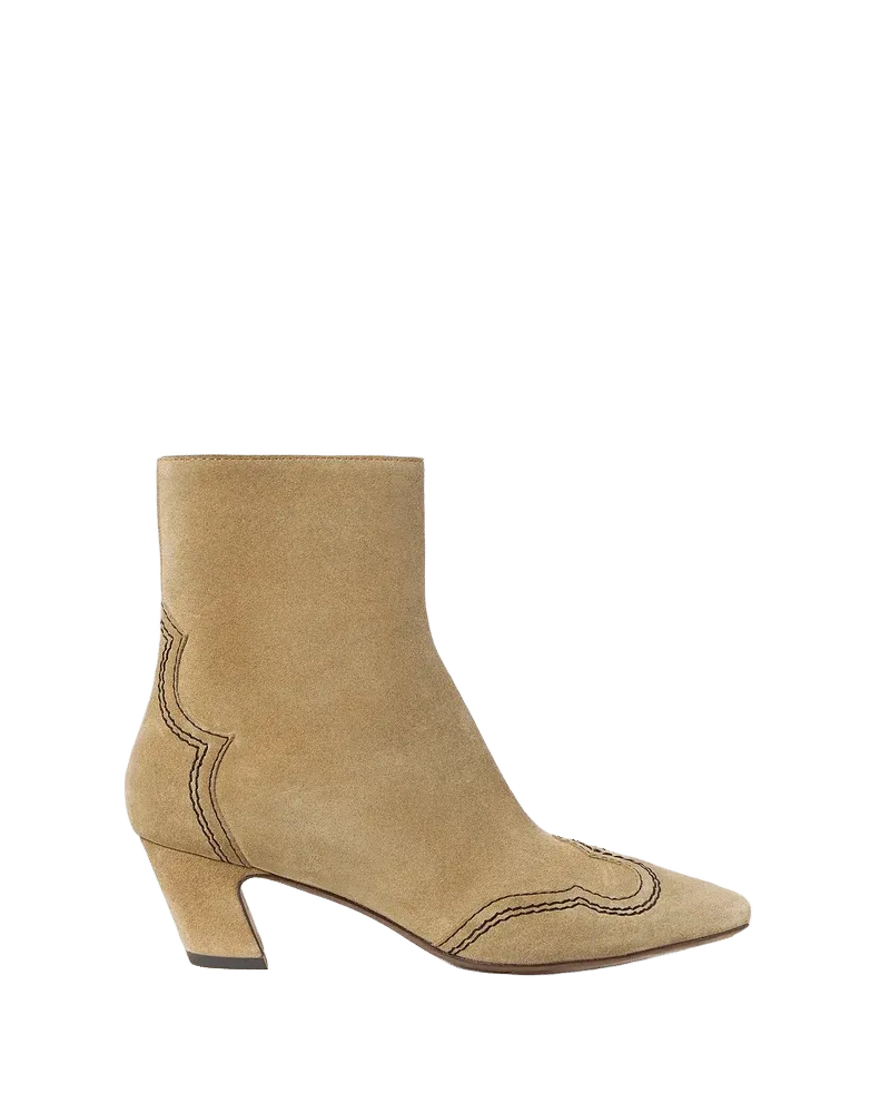 Aspen Sand Suede Ankle Boot