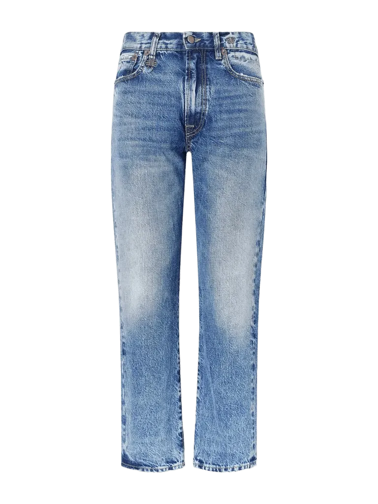 Romeo cropped mid-rise straight-leg jeans