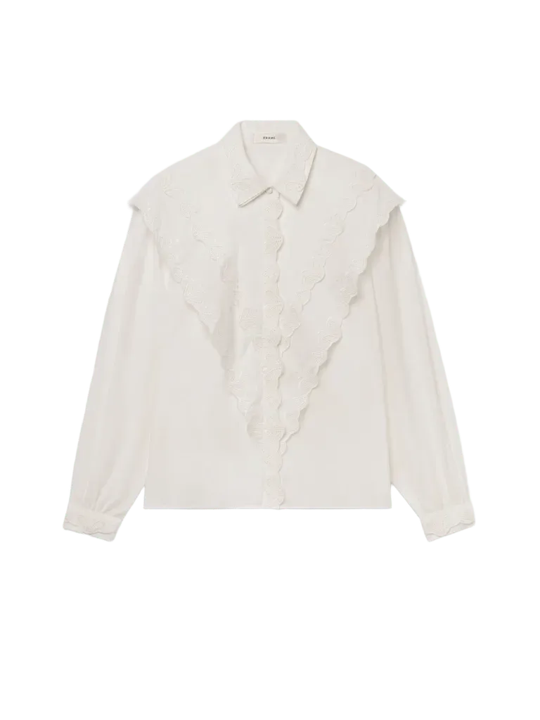 The Equestrian Shirt -- White
