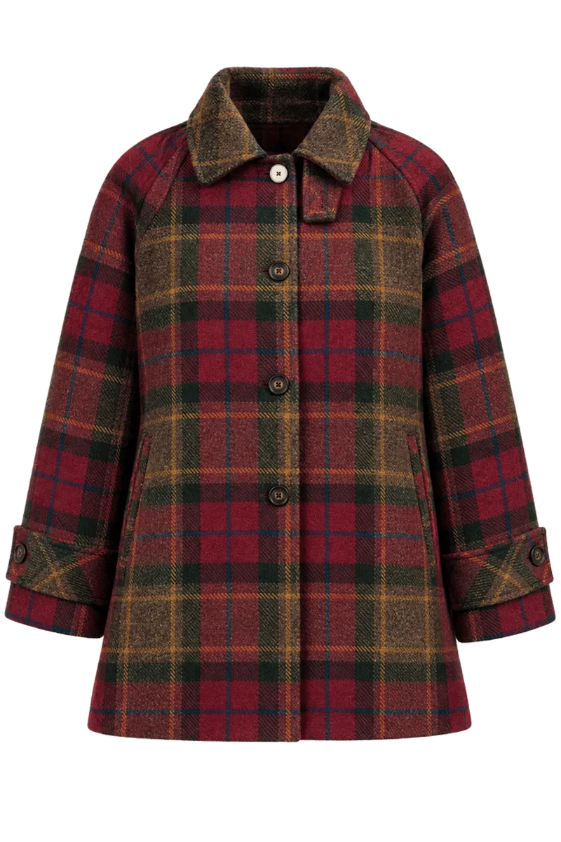 Jacques Coat - Red and Green Checks