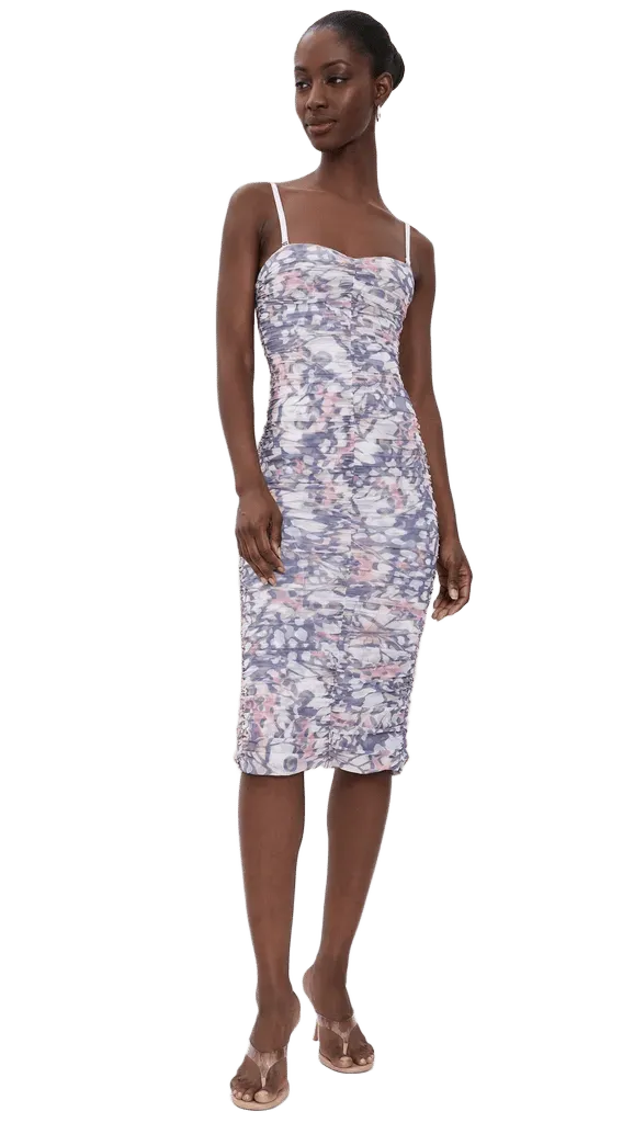 Caprice Strapless Midi Dress