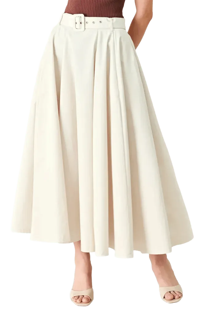 Circle Midi Skirt