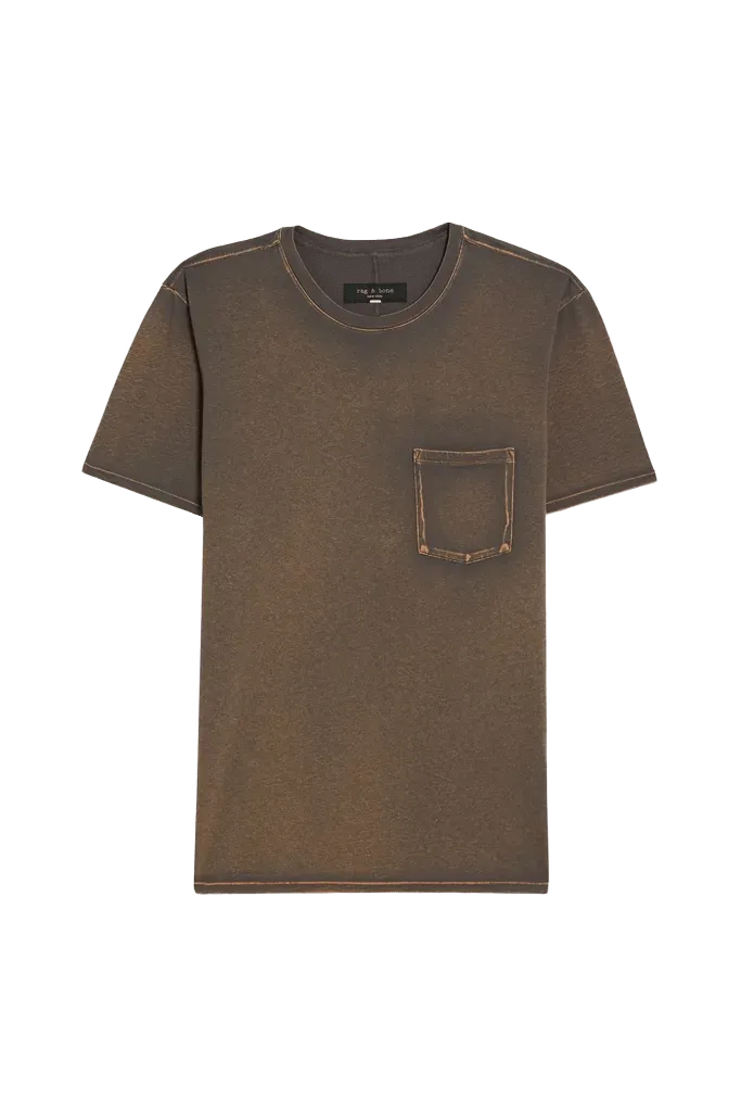 Rag & Bone Cotton-Jersey Pocket T-Shirt