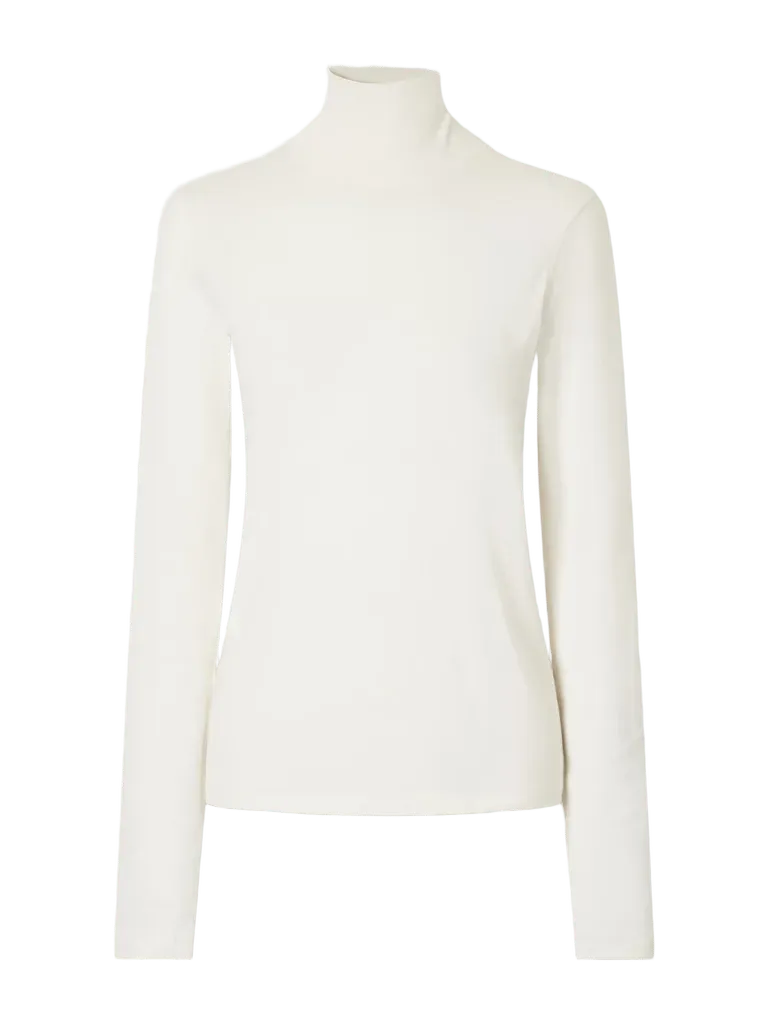 Cameron cotton-jersey top