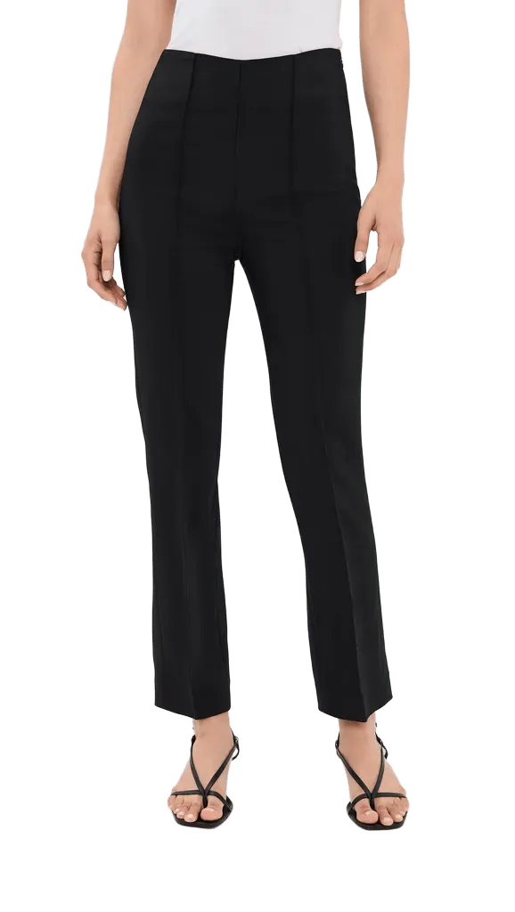 Cigarette Leg Tailored Trousers