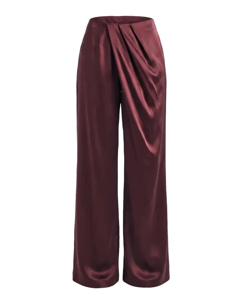 Camryn Satin Wide-Leg Pants