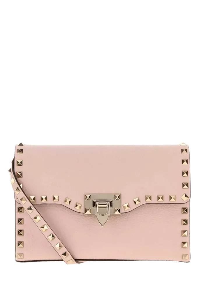 Valentino Garavani Shoulder Crossbody Bag — Pink