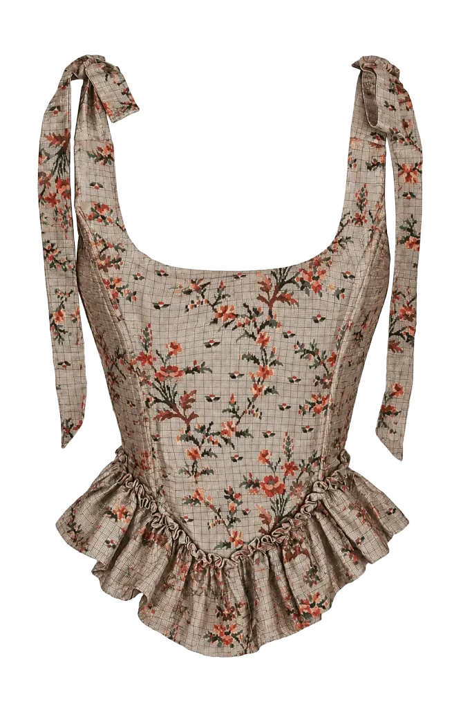 Antoinette Corset in Rêverie Floral