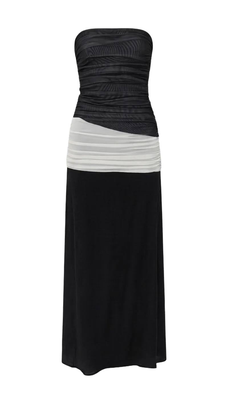 Tabloid Maxi Dress
