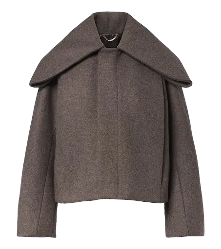 Wool-blend jacket