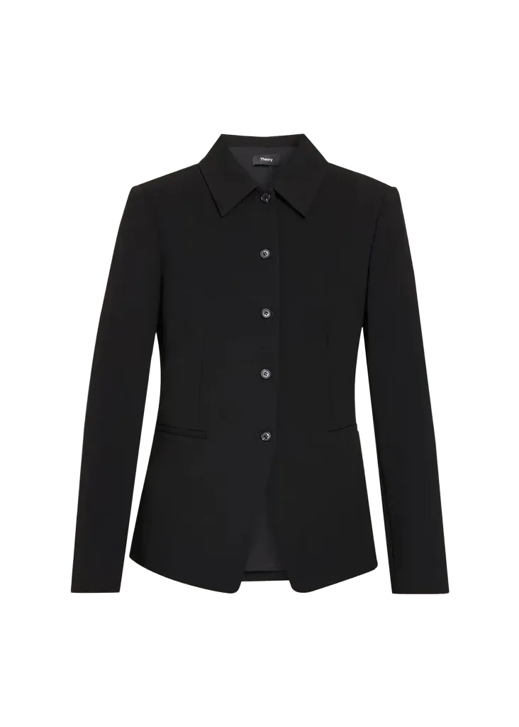 Cutaway Single-Breasted Jacket
