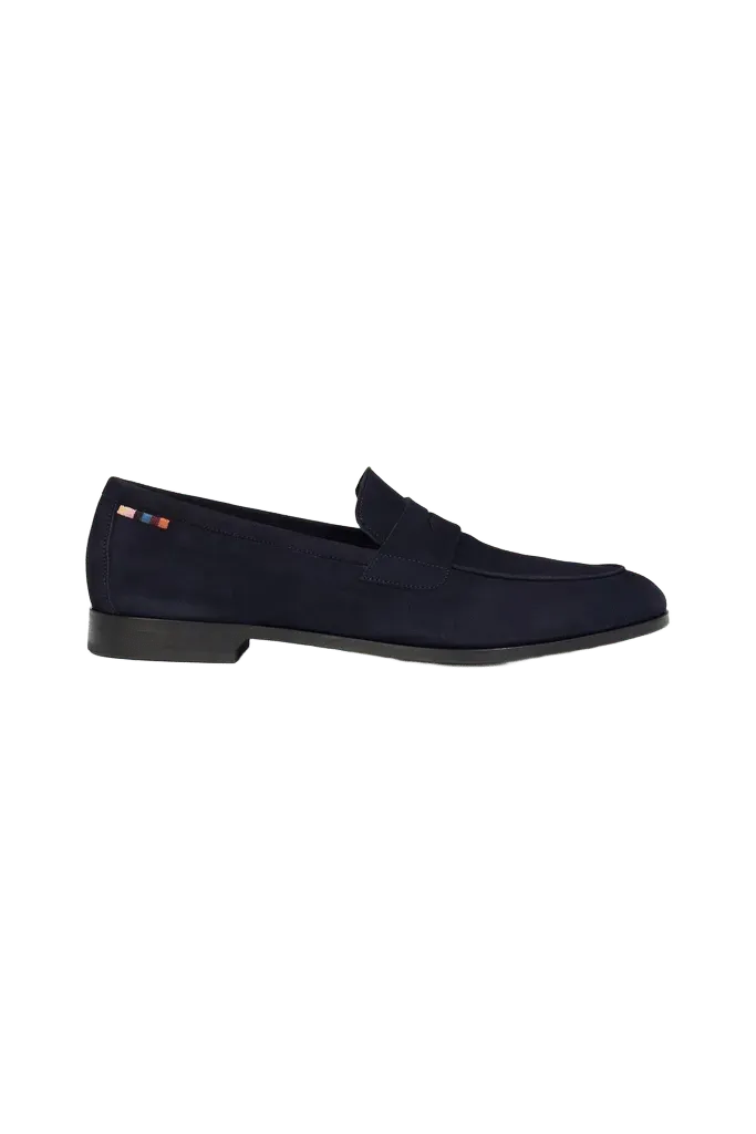 Murano suede penny loafers