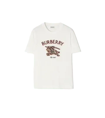 Knight Check Cotton T-shirt