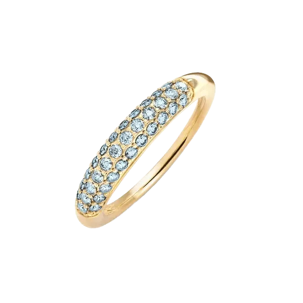 Adelaide Pavé Glacier Diamond Ring