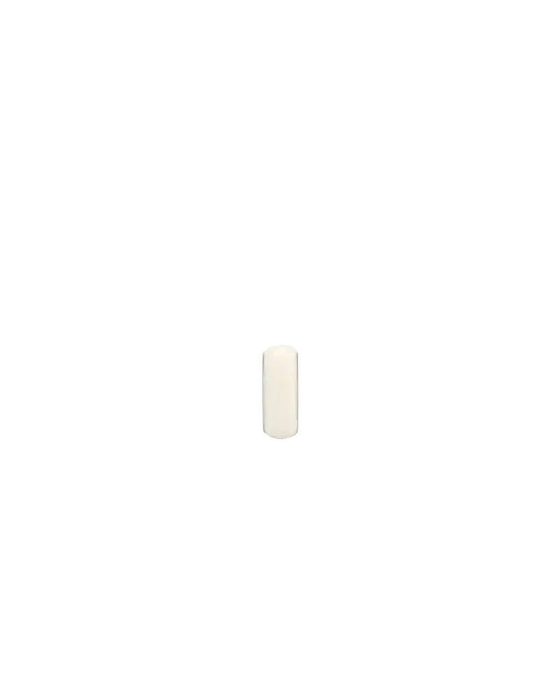 White Enamel Mini Bead