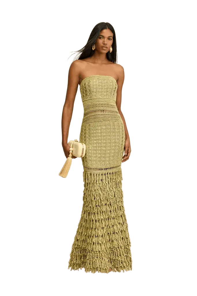 MORGAN CROCHET GOWN