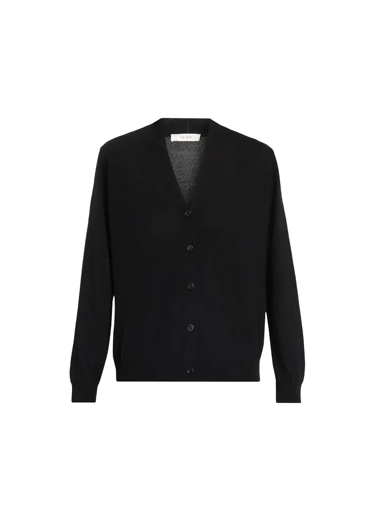 The Row Otie Cashmere V-Neck Cardigan