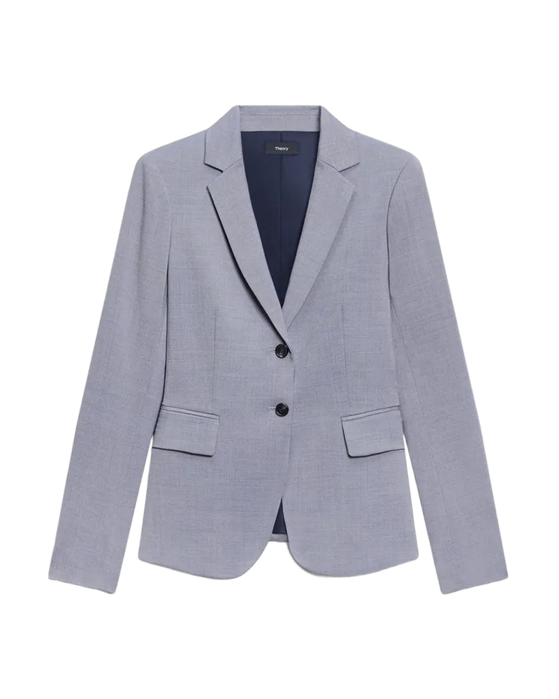 Carissa Blazer in Wool Gabardine