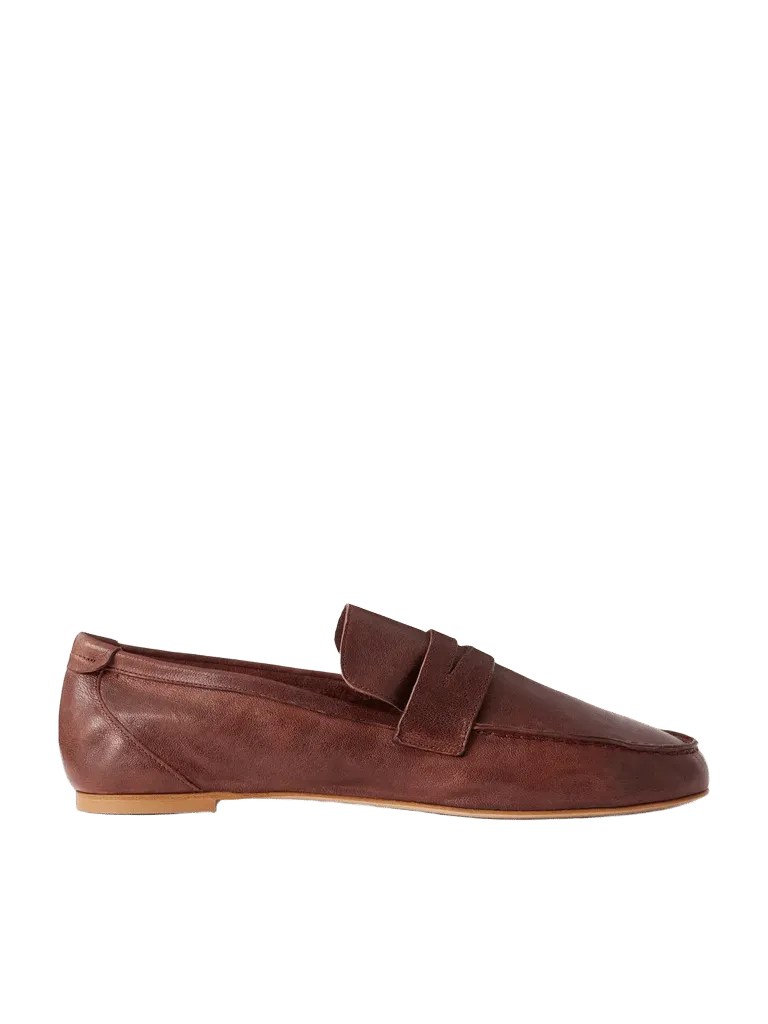 The Unlined Penny leather loafers