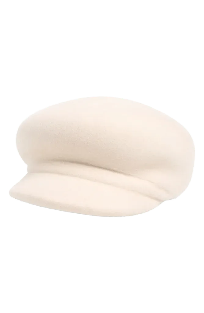 Sabine Wool Baker Boy Cap