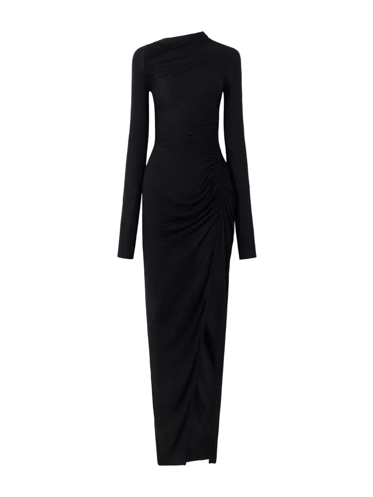 Svita ruched jersey maxi dress