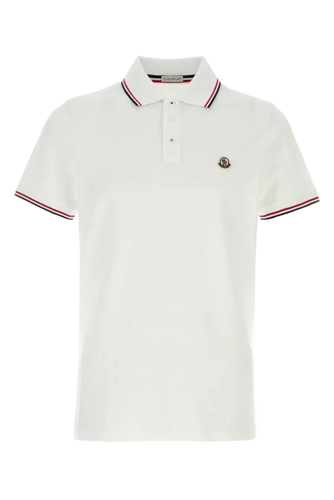 Moncler Polo Polo Shirt — White