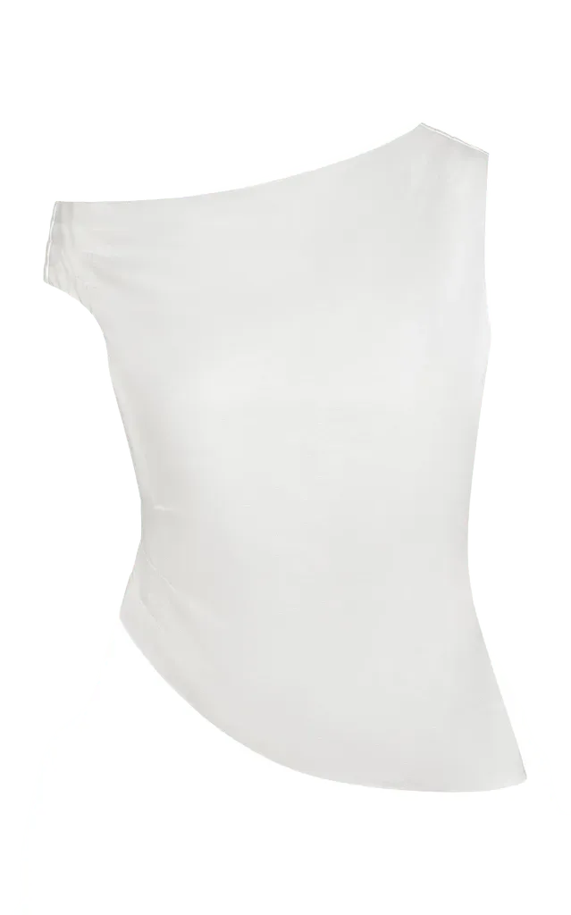 Cold Shoulder Asymmetrical Top